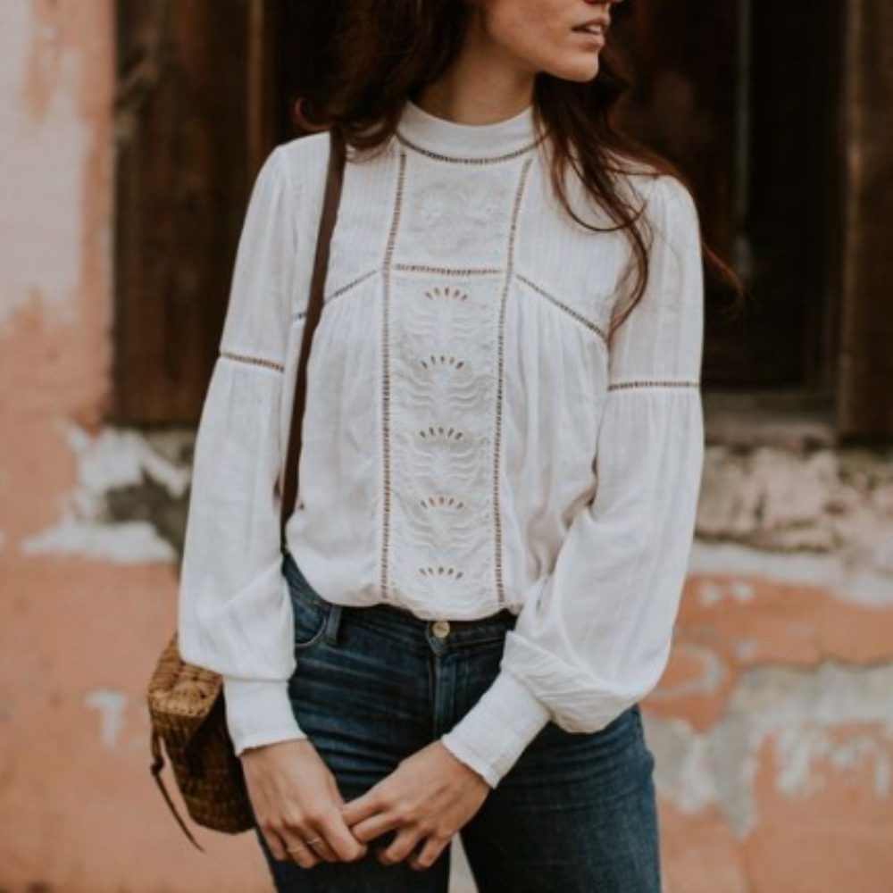 NAVY BLUE Free People Bodysuit